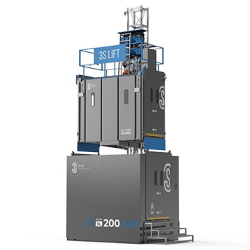 Rack and Pinion Industrial Elevator