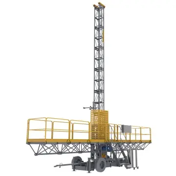 Mast Climbing Work Platform-Single mast