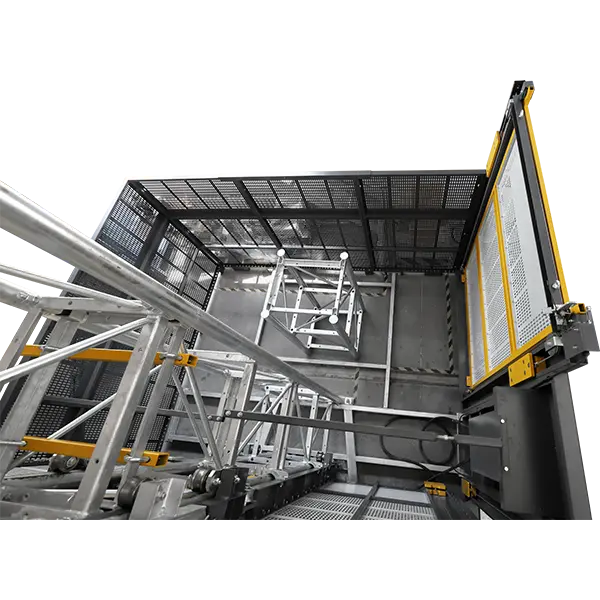 Landing enclosure panel