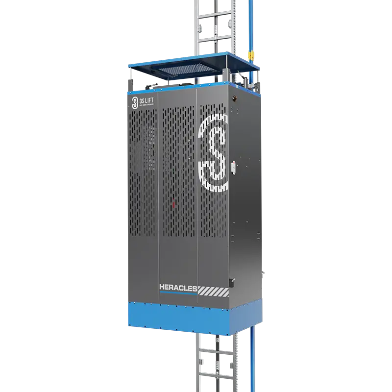 HERACLES RACK AND PINION LADDER-GUIDED SERVICE LIFT-product